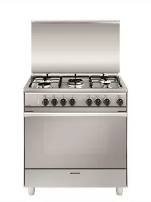 GLEM GAS - Cucina a gas U855MI6 Classe A-INOX