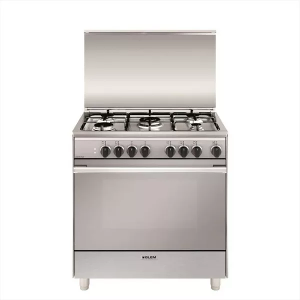 152019897.jpg GLEM GAS - Cucina a gas U855MI6 Classe A-INOX