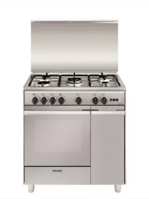 GLEM GAS - Cucina a gas UQ855VI Classe A-Inox