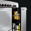 GLEM GAS - Cucina a gas UQ855VI Classe A-Inox
