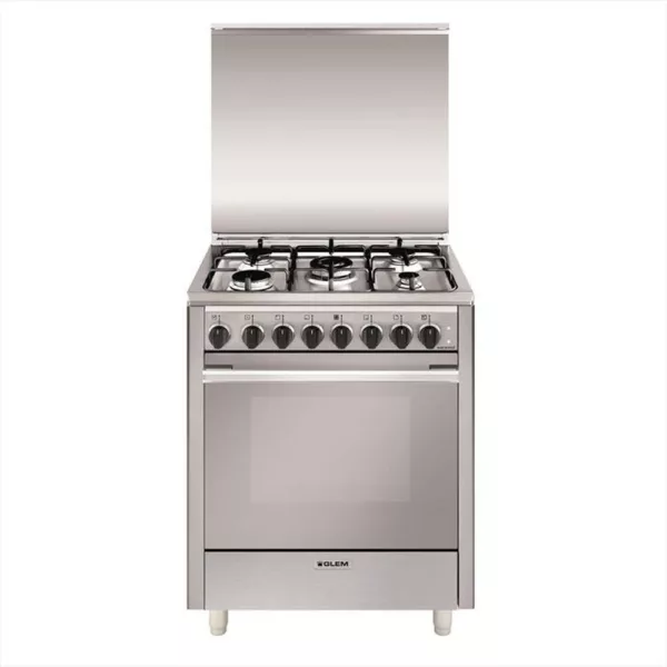 152019908.jpg GLEM GAS - Cucina a gas U765MI6 Classe A-INOX