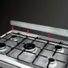 GLEM GAS - Cucina a gas U765MI6 Classe A-INOX