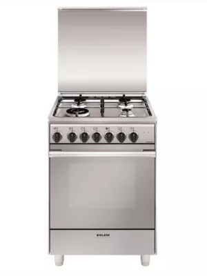 GLEM GAS - Cucina a gas U664MI Classe A-Inox