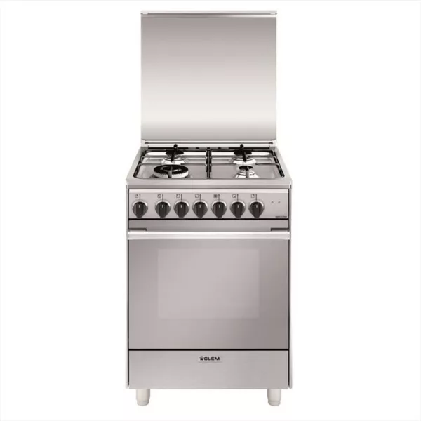 152019916.jpg GLEM GAS - Cucina a gas U664MI Classe A-Inox