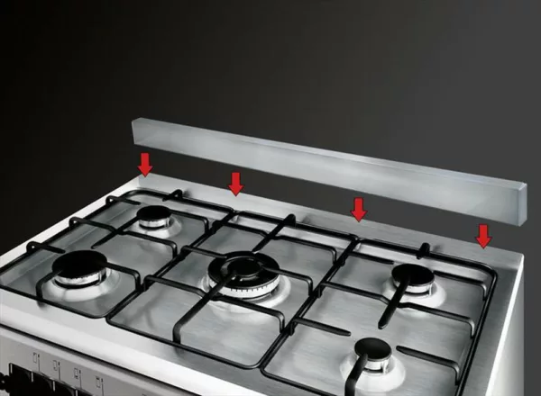 152019916_8.jpg GLEM GAS - Cucina a gas U664MI Classe A-Inox