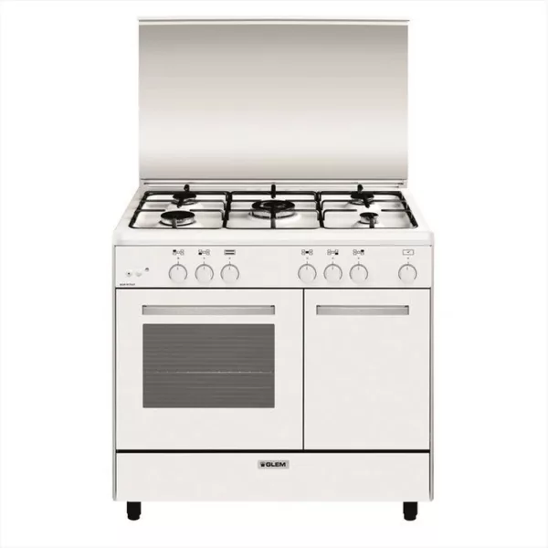 152019939.jpg GLEM GAS - Cucina a gas AR965GX Classe A-Bianco
