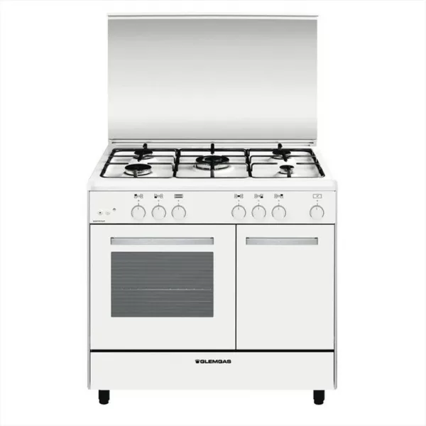 152019939_10.jpg GLEM GAS - Cucina a gas AR965GX Classe A-Bianco