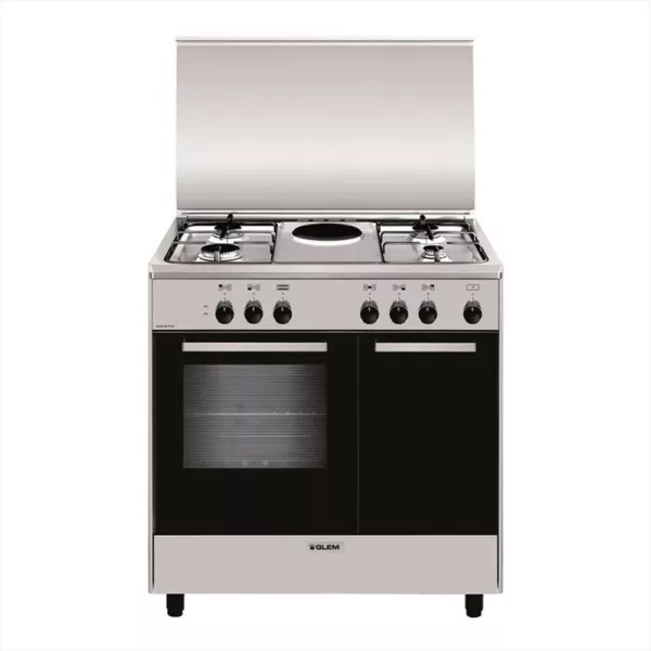152019982.jpg GLEM GAS - Cucina a gas ed elettrica AR856EI Classe A-Inox