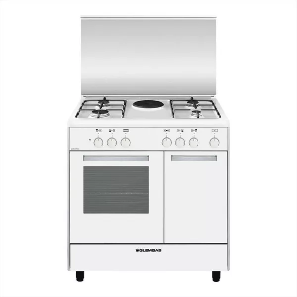 152019983_10.jpg GLEM GAS - Cucina a gas ed elettrica AR856EX Classe A-Bianco