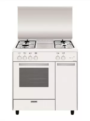 GLEM GAS - Cucina a gas AS854GX Classe A-Bianco