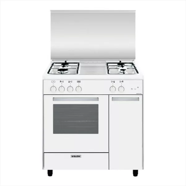 152021336_8.jpg GLEM GAS - Cucina a gas AS854GX Classe A-Bianco