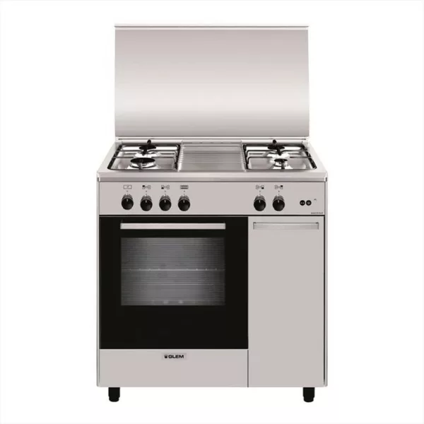 152021337.jpg GLEM GAS - Cucina a gas AS854GI Classe A-Inox