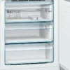 BOSCH - Frigorifero combinato KGN49XLEA Classe E-Metal look