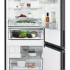AEG - Frigorifero combinato RCB646E3MB Classe E 510lt-NERO (Matt Black)