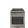 GLEM GAS - Cucina a gas ST664MI Classe A+-Inox