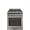GLEM GAS - Cucina a gas ST664MI Classe A+-Inox