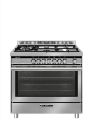 GLEM GAS - Cucina a gas ST96TMI Classe A+-Inox