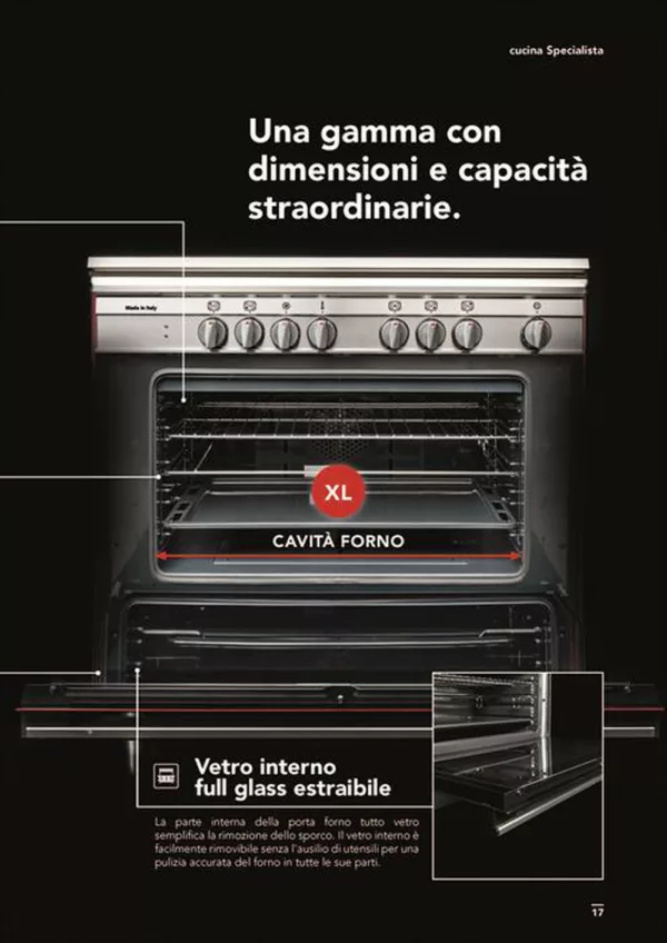 202010315_6.jpg GLEM GAS - Cucina a gas ST96TMI Classe A+-Inox