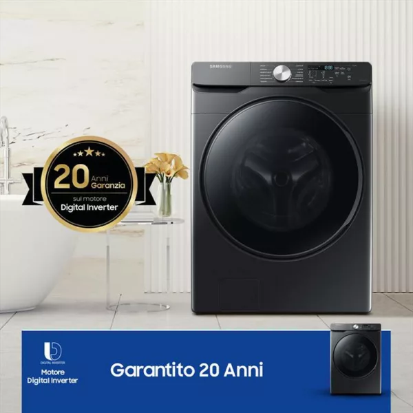 212003435_9.jpg SAMSUNG - Lavatrice WF18T8000GV/ET 18 Kg Classe C-Dark Inox