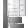 HAIER - Frigorifero combinato HB17FPAAA Classe E-Grigio