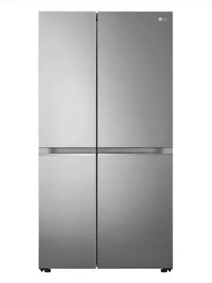 LG - Frigorifero side by side GSBV70PZTE Classe E-Stainless steel