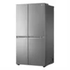LG - Frigorifero side by side GSBV70PZTE Classe E-Stainless steel