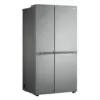 LG - Frigorifero side by side GSBV70PZTE Classe E-Stainless steel
