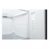 LG - Frigorifero side by side GSBV70PZTE Classe E-Stainless steel