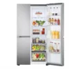 LG - Frigorifero side by side GSBV70PZTE Classe E-Stainless steel