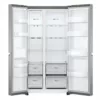 LG - Frigorifero side by side GSBV70PZTE Classe E-Stainless steel