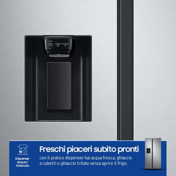 212015413_9.jpg SAMSUNG - Frigorifero side by side RS68A854CSL/EF Classe C-EZ Clean Steel