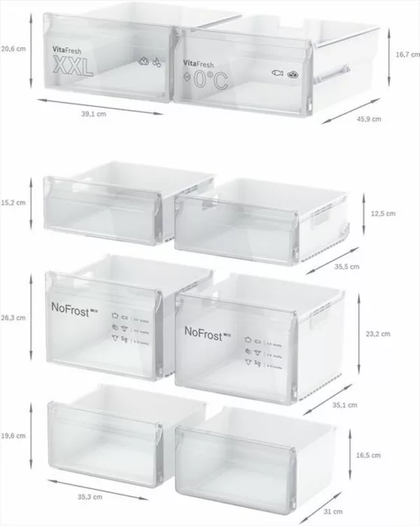 222001969_9.jpg BOSCH - Frigorifero 3 e più porte KFN96VPEA Classe E-Acciaio anti-impronta
