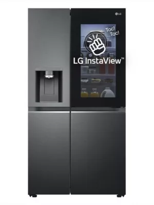 LG - Frigorifero side by side GSXV91MCAE Classe E-Black