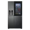 LG - Frigorifero side by side GSXV91MCAE Classe E-Black