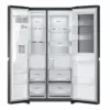 LG - Frigorifero side by side GSXV91MCAE Classe E-Black