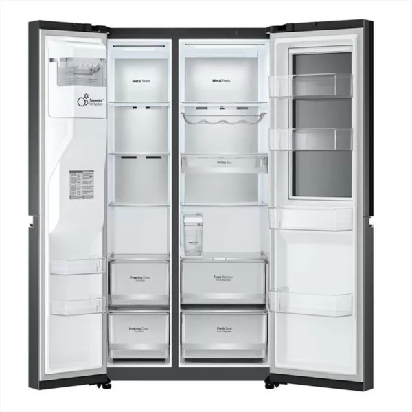 222003369_2.jpg LG - Frigorifero side by side GSXV91MCAE Classe E-Black