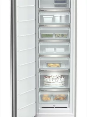 LIEBHERR - Congelatore verticale SFNSFE 5227-20 Classe E-SteelFinish / Silver