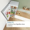 BOSCH - Frigorifero combinato KGN86AIDR Classe D 631 lt-Acciaio anti-impronta