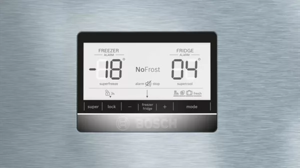 222011829_6.jpg BOSCH - Frigorifero combinato KGN86AIDR Classe D 631 lt-Acciaio anti-impronta