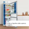 BOSCH - Frigorifero combinato KGN86AIDR Classe D 631 lt-Acciaio anti-impronta