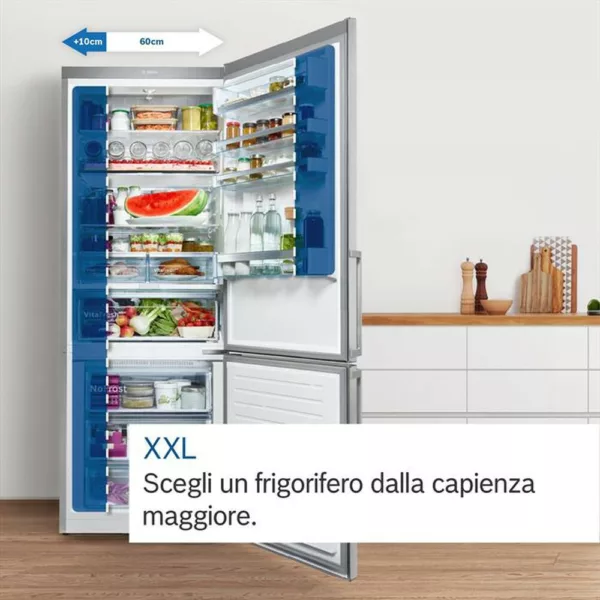 222011829_7.jpg BOSCH - Frigorifero combinato KGN86AIDR Classe D 631 lt-Acciaio anti-impronta