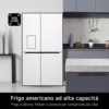 LG - Frigorifero side by side GSLV91MBAC Classe C 635L-Acciaio inossidabile