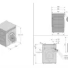 ASKO - Lavatrice W 2084 C.W/3 8 Kg Classe A-Bianco