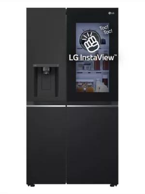 LG - Frigorifero side by side GSGV81EPLL InstaView - E-Black