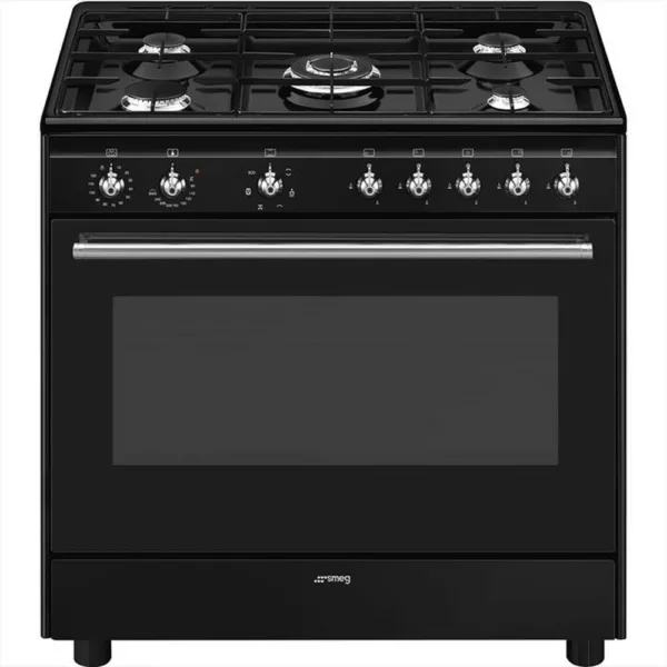 232009480.jpg SMEG - Cucina CX91GMBL Classe A-Nero