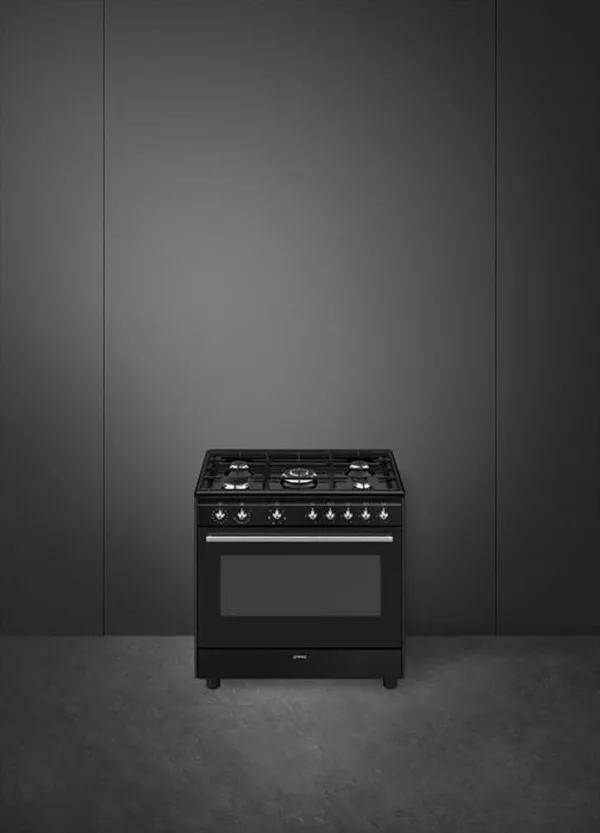 232009480_1.jpg SMEG - Cucina CX91GMBL Classe A-Nero