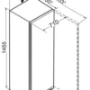 LIEBHERR - Congelatore verticale FND 6625 Classe D 260 lt-Bianco