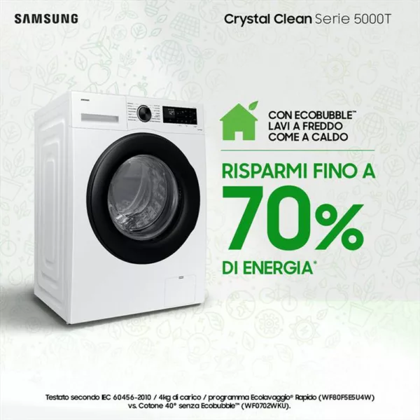 232009656_8.jpg SAMSUNG - Lavatrice WW80CGC04DAEET 8 Kg Classe A-bianco