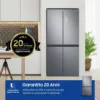 SAMSUNG - Frigorifero 4 porte RF48A400EM9/EF Classe E 488 lt-INOX