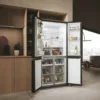 HAIER - Frigorifero 4 porte HCR3818ENPT Classe E 467 lt-Antracite